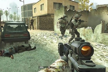 Tela de Call of Duty: Modern Warfare Reflex Edition