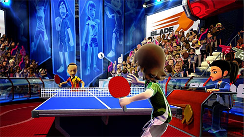 Tênis de mesa em Kinect Sports (X360)