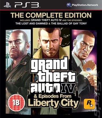 Capa de Grand Theft Auto IV Complete Edition (PS3)