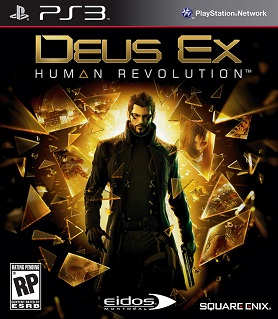 Capa de Deus Ex Human Revolution (PS3)