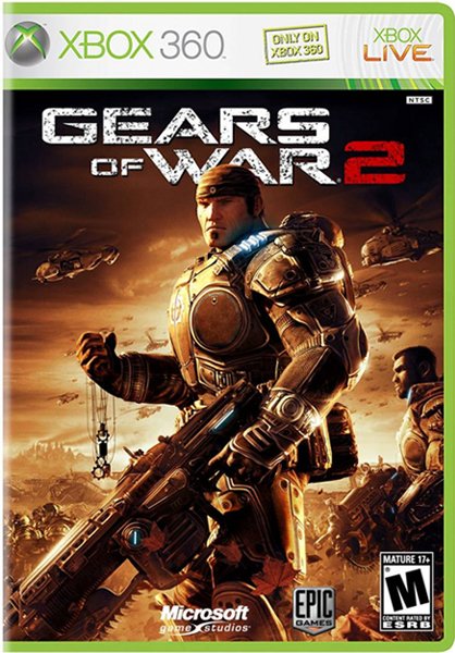 Capa de Gears of War 2 (X360)